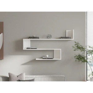 Настенная полка hanah home penne white Thumbnail 5
