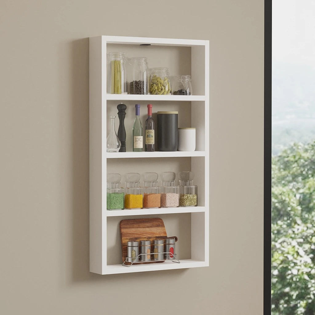 Настенная полка hanah home quatro atlantic pine 6