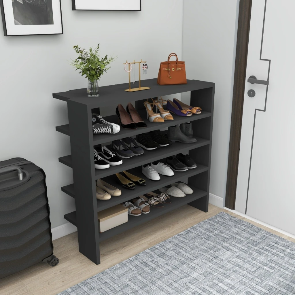 Rafturi pentru pantofi hanah home sargel anthracite 2