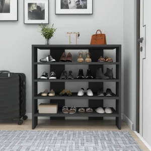 Rafturi pentru pantofi hanah home sargel anthracite Thumbnail 3