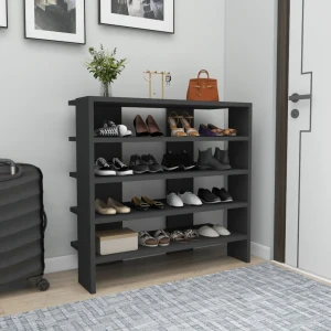 Rafturi pentru pantofi hanah home sargel anthracite