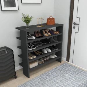 Rafturi pentru pantofi hanah home sargel anthracite Thumbnail 2
