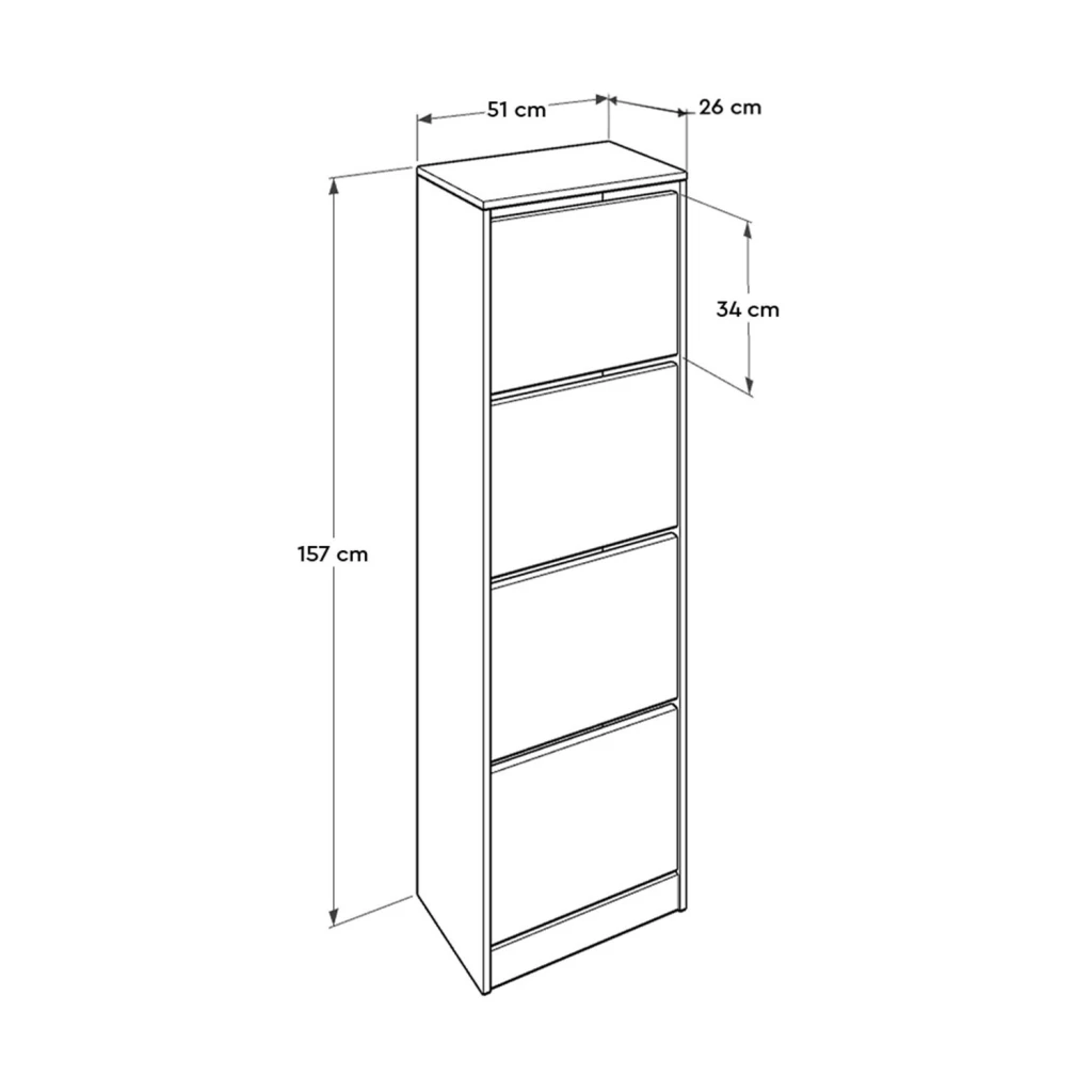 Обувница hanah home shc-340-bb-1 6