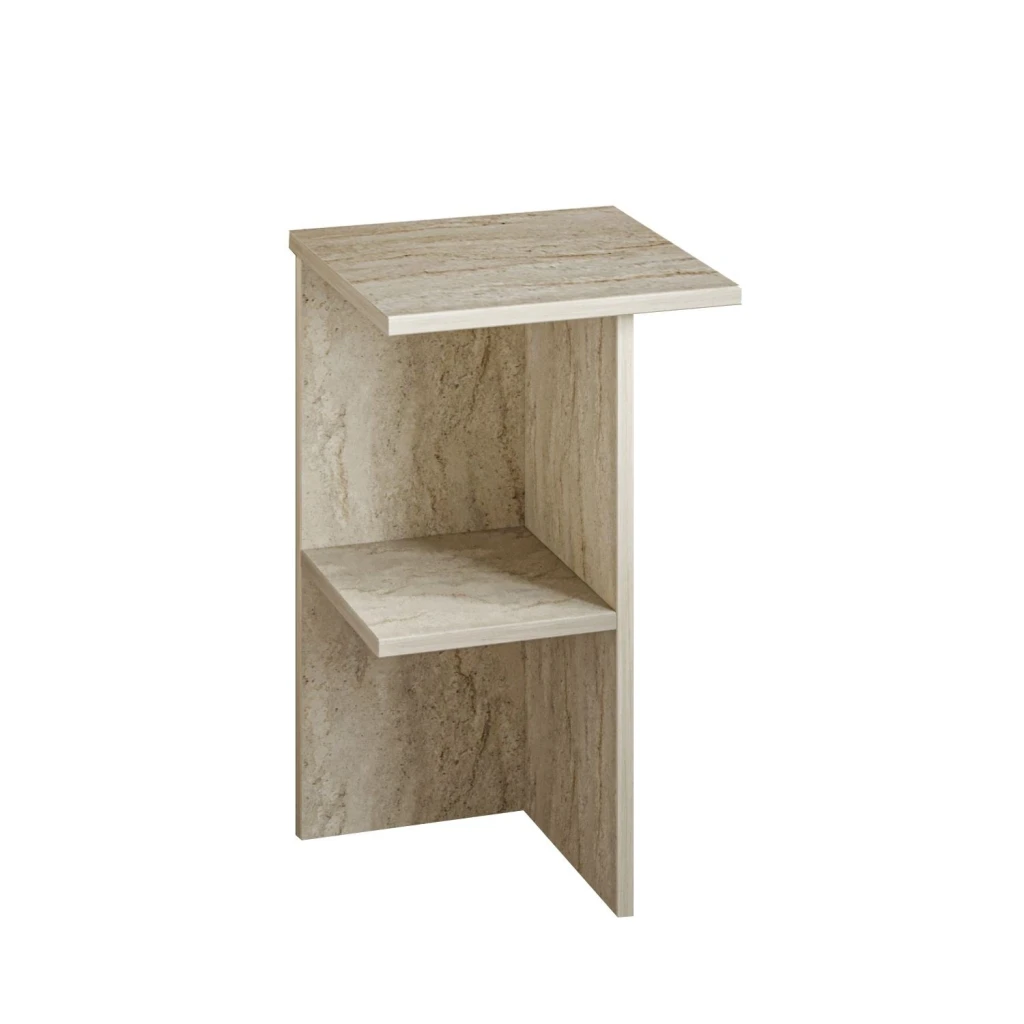 Noptieră hanah home leray travertine 4