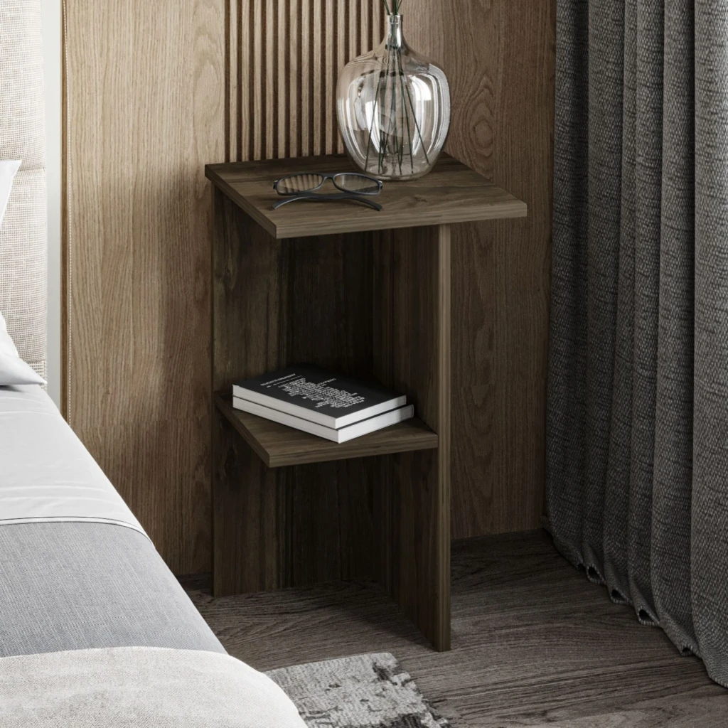 Noptieră hanah home leray travertine 6