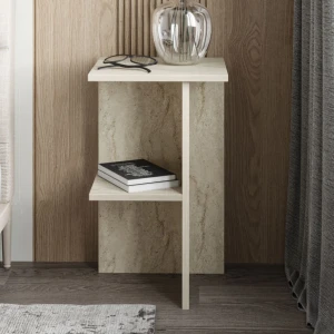 Noptieră hanah home leray travertine Thumbnail 2