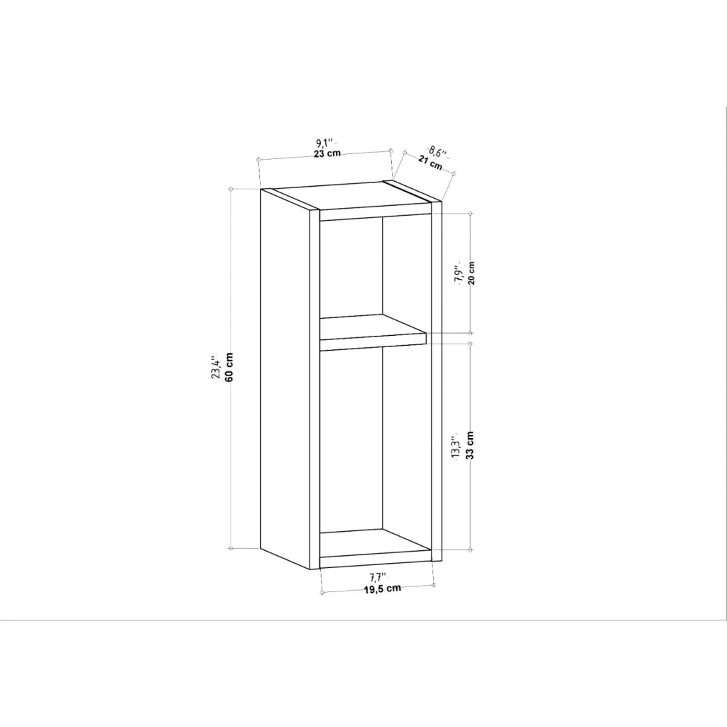Noptieră hanah home sault oak 6