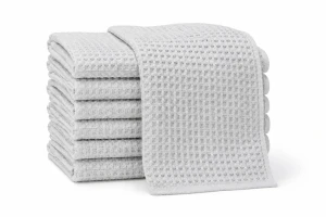 Prosop gofrat bucatarie daria 30x50 light gray - 320 gr/m2