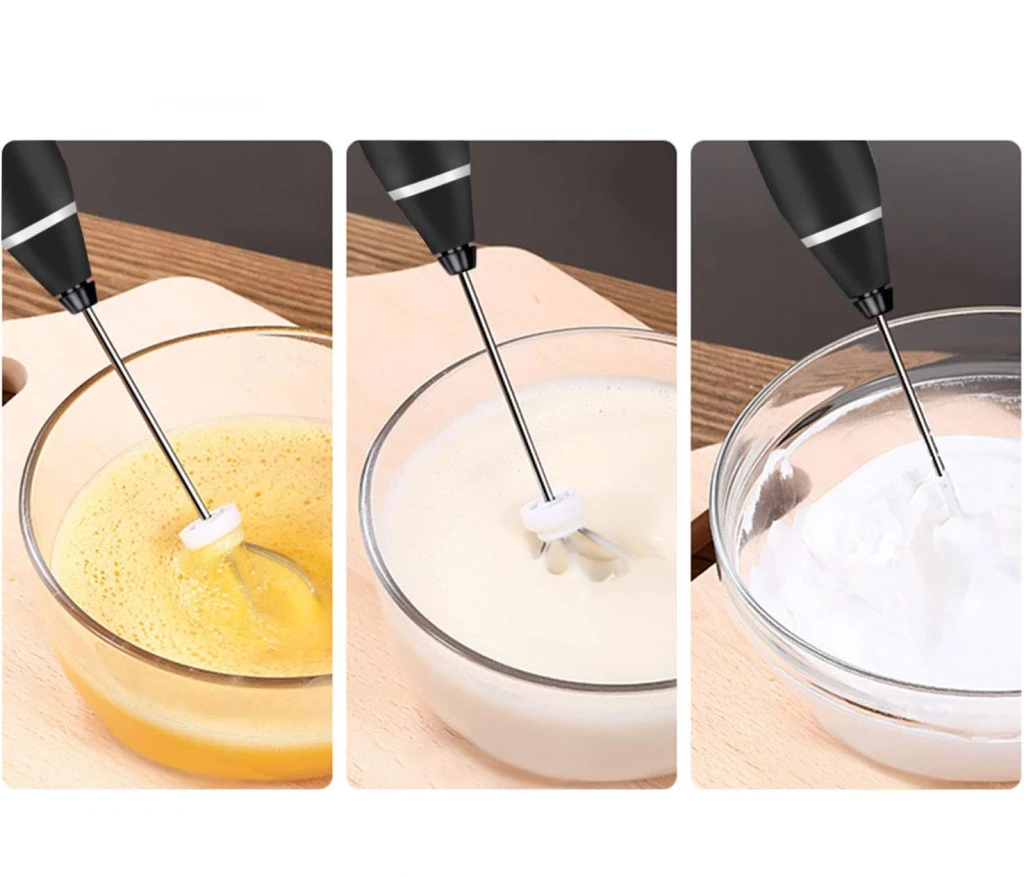 Mixer pentru lapte, cu 2 teluri, usb 3