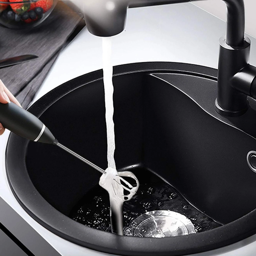 Mixer pentru lapte, cu 2 teluri, usb 4