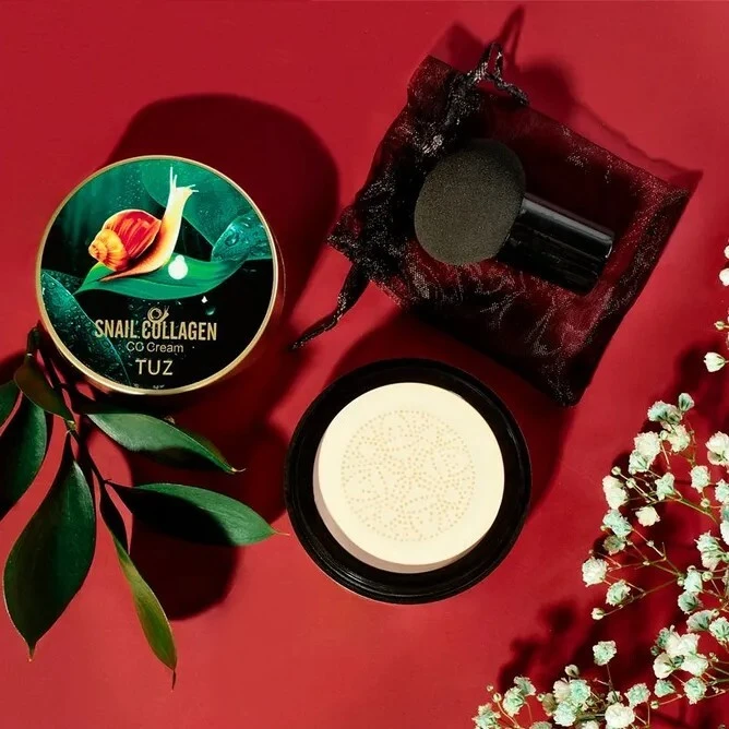 Крем-кушон tuz snail collagen cc cream 5