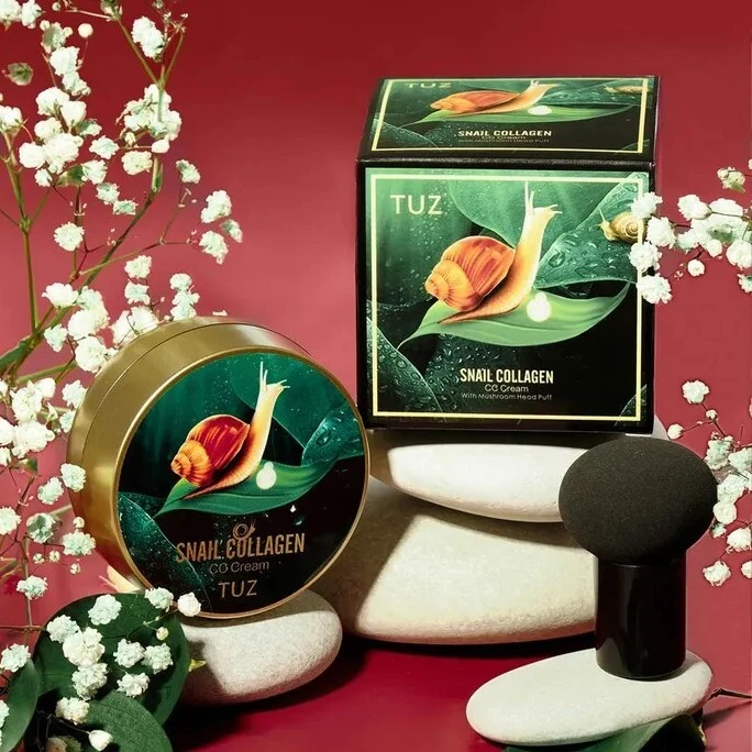 Крем-кушон tuz snail collagen cc cream 4