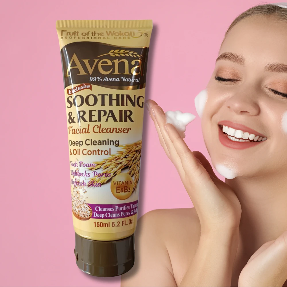 Spuma de curatare p/u fata avena, 150 ml, ha3105 2