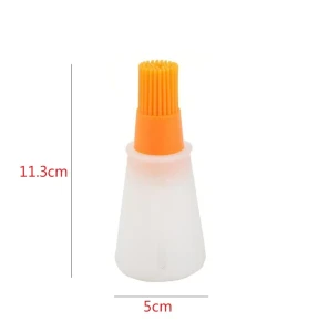 Perie din silicon pentru ulei, cu recipient, 60 ml Thumbnail 5