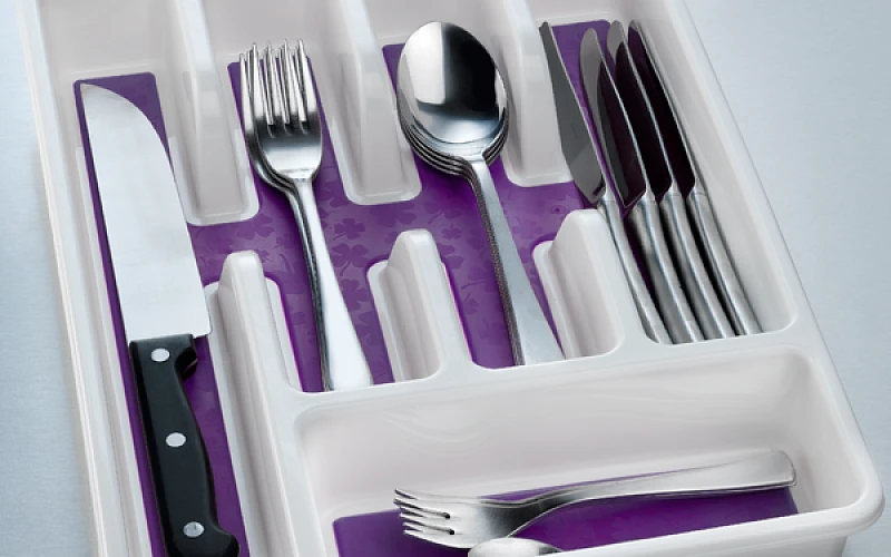 Organizator pentru bucatarie gondol plastik, 26,5x36,5x5 cm 3