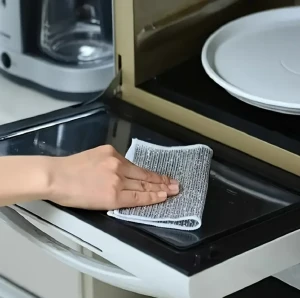 Салфетки для посуды, абразивные, 3 шт, 19,5х19,5 см Thumbnail 4