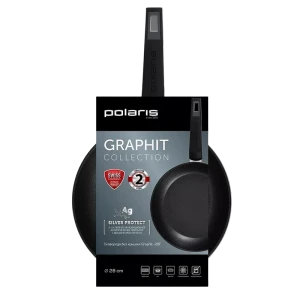 Tigaie polaris graphit-28f, 28cm, grafit Thumbnail 4