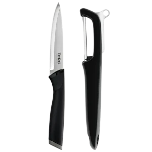 Set de cuțite tefal k2219255, negru / inox
