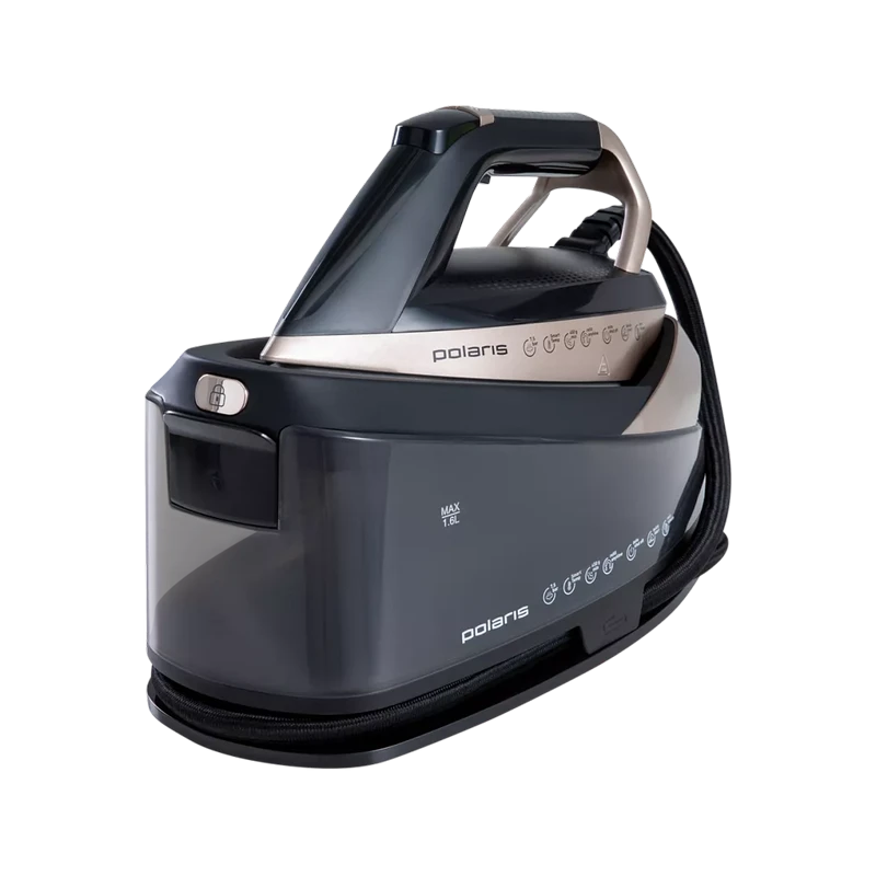 Fier de călcat cu generator de abur polaris pss7590k, 1600w, negru | auriu 7