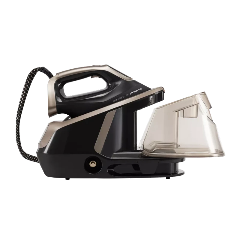 Fier de călcat cu generator de abur polaris pss8010k, 3000w, negru | auriu 10