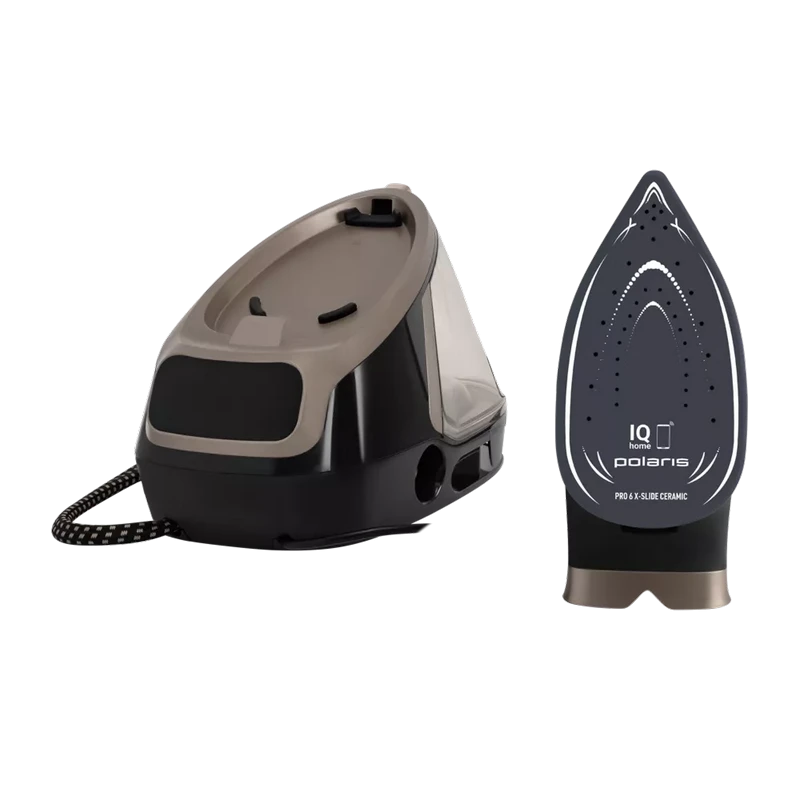 Fier de călcat cu generator de abur polaris pss8010k, 3000w, negru | auriu 6