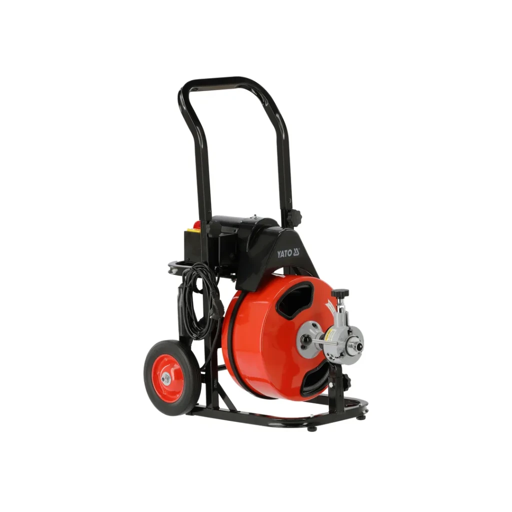 Mașină electrică de desfundat țevi 7 mm x 15.4 m yato 2