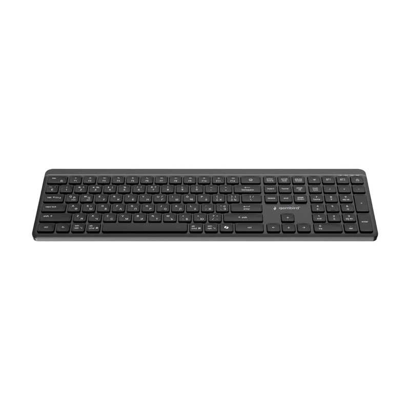 Tastatură gembird kb-wps-03-cyrl, fără fir, negru 7