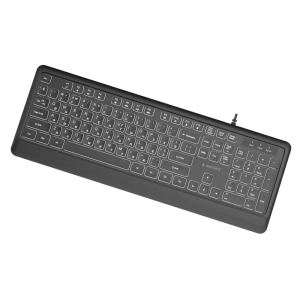 Tastatură gembird kb-uml-04-cyrl, cu fir, negru Thumbnail 4
