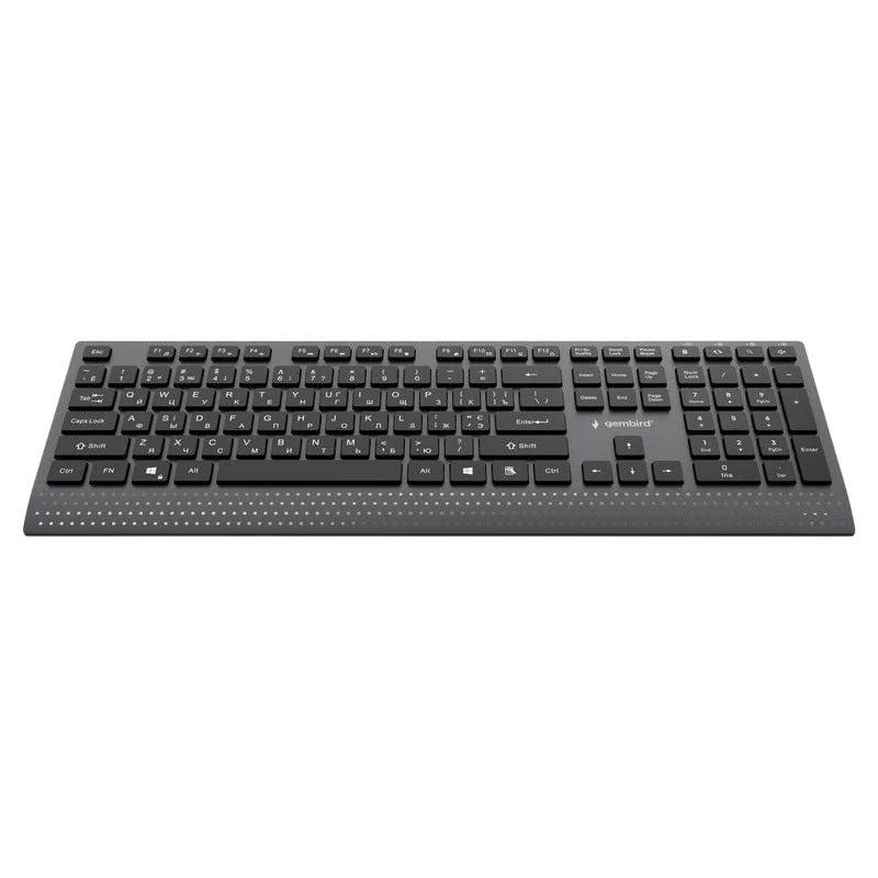 Tastatură gembird kb-mch-06-cyrl, cu fir, negru 5