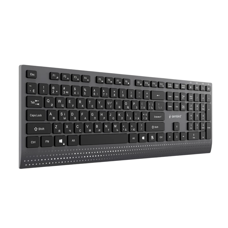 Tastatură gembird kb-mch-06-cyrl, cu fir, negru 3
