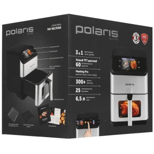 Аэрогриль polaris paf 9017dws, серебристый Thumbnail 14