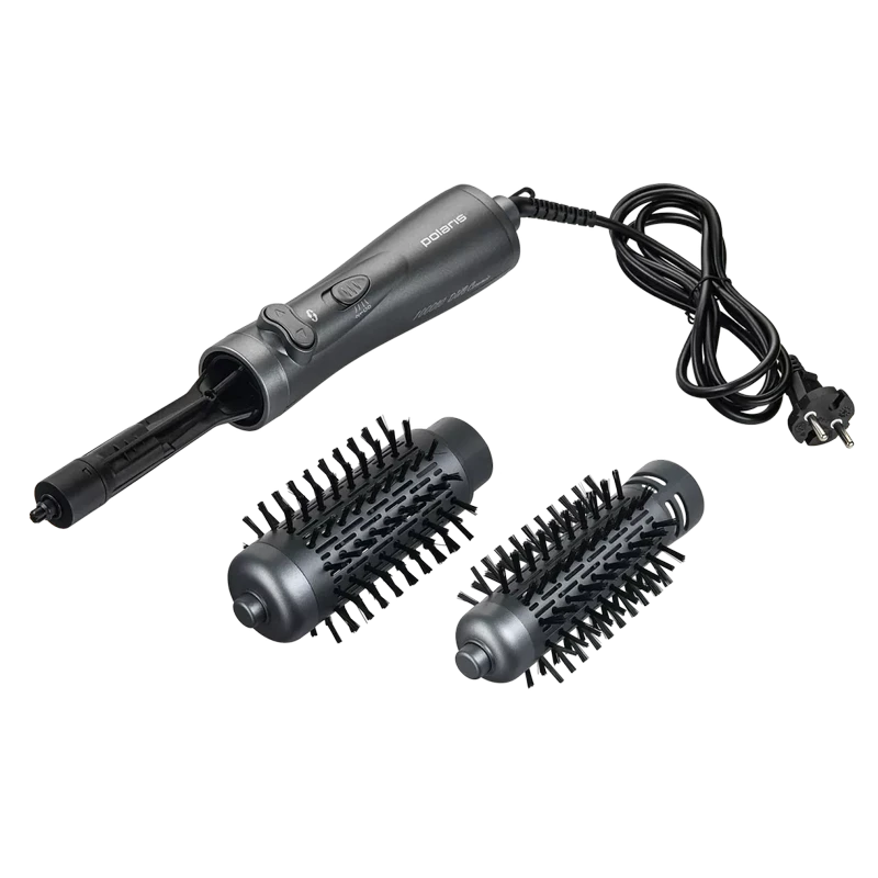 Uscător de păr-perie polaris phs 1020rk, 1000w, grafit 6