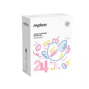 Set de markere acrilice cu vârf rotund, 24 culori Thumbnail 3