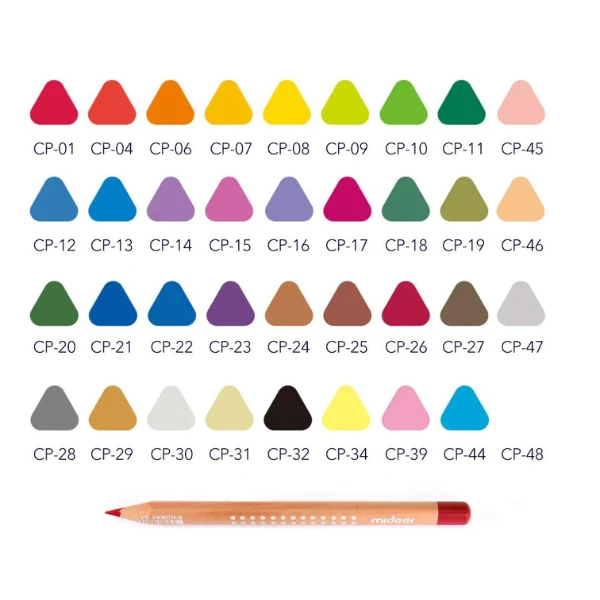Set de creioane colorate, 36 culori 4