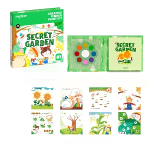 Set de Creație și Pictură cu Degetele &quot;Grădina Secretă&quot;