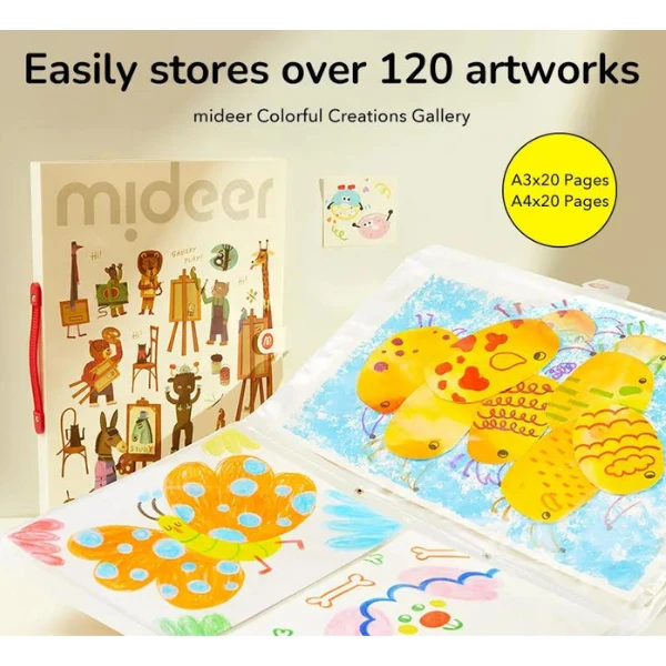 Organizator pentru desene a3/a4 "galeria creațiilor" 2