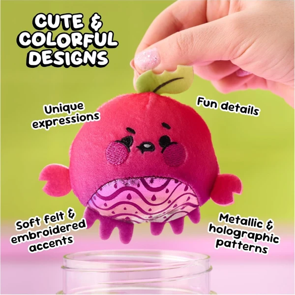 Jucărie de pluș surpriză magic jellykins în borcănel, în ass. 9