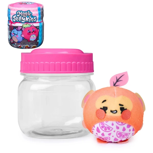 Jucărie de pluș surpriză magic jellykins în borcănel, în ass. 4