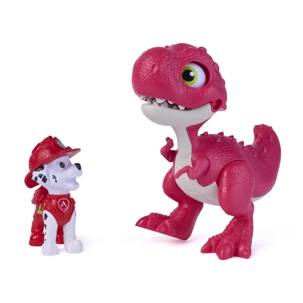 Set de joacă "filmul dino: dinozaur cu sunete și figurină cățeluș", seria patrula cățelușilor, 4 modele 18