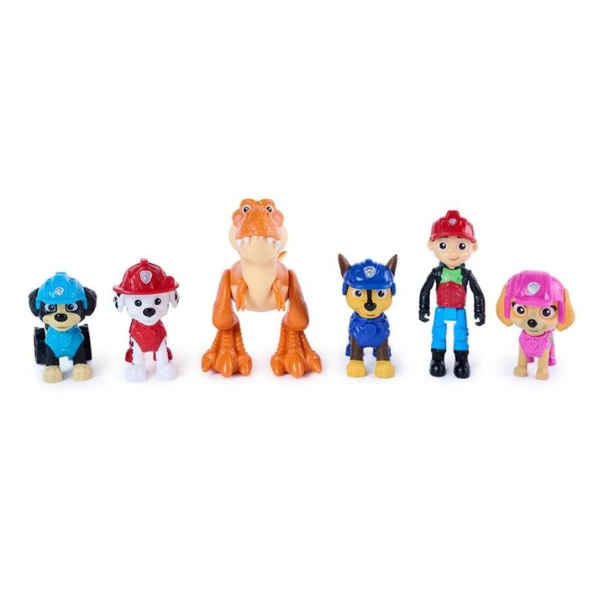 Set de figurine "filmul dino: echipa de salvare", seria patrula cățelușilor 5