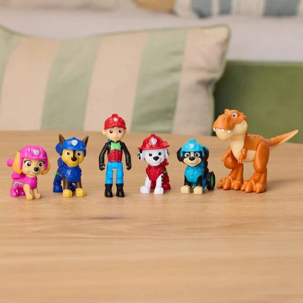 Set de figurine "filmul dino: echipa de salvare", seria patrula cățelușilor 6