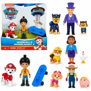 Set de figurine „patrula cățelușilor: cățeii salvatori”
