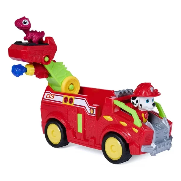 Mașinuțe cu figurine – "filmul dino", seria patrula cățelușilor, 6 modele 18