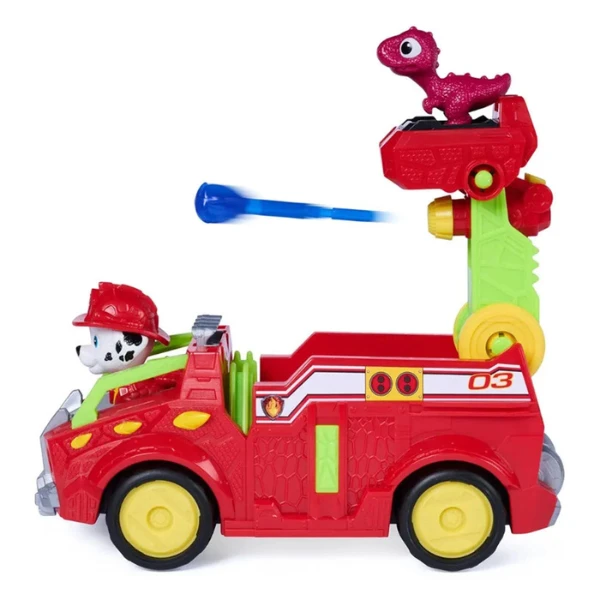 Mașinuțe cu figurine – "filmul dino", seria patrula cățelușilor, 6 modele 19