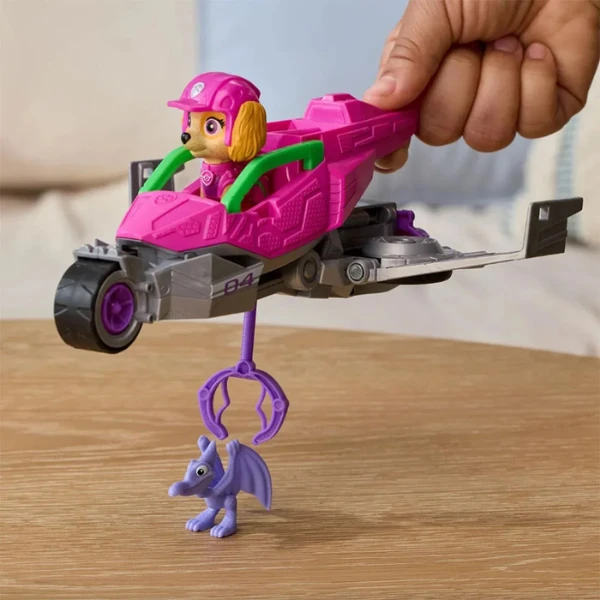Mașinuțe cu figurine – "filmul dino", seria patrula cățelușilor, 6 modele 11