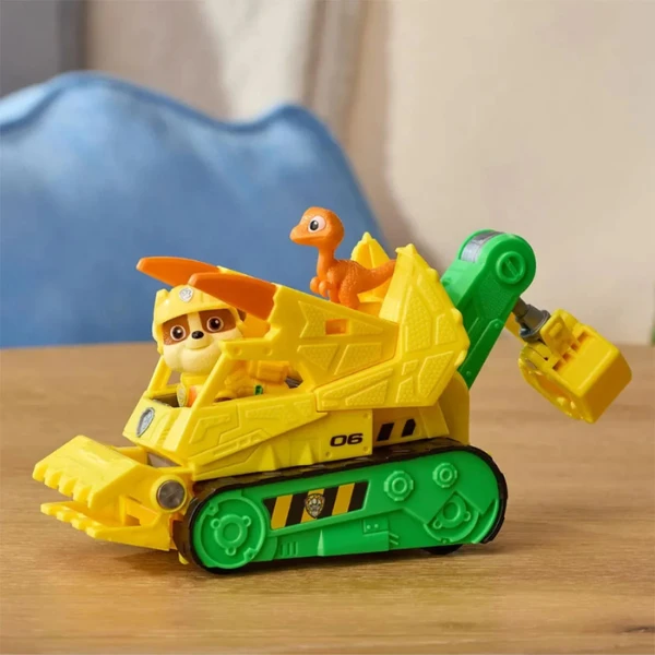 Mașinuțe cu figurine – "filmul dino", seria patrula cățelușilor, 6 modele 2