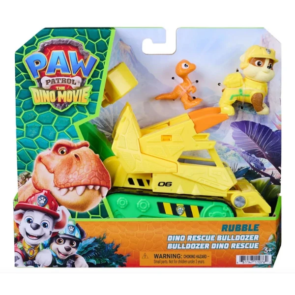Mașinuțe cu figurine – "filmul dino", seria patrula cățelușilor, 6 modele 32