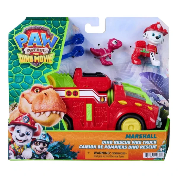Mașinuțe cu figurine – "filmul dino", seria patrula cățelușilor, 6 modele 15