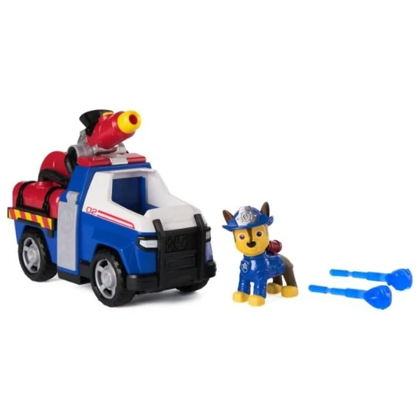 Set de joacă „patrula cățelușilor: vehiculul de pompieri rescue fire cruiser al lui chase” 4