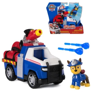 Set de joacă „patrula cățelușilor: vehiculul de pompieri rescue fire cruiser al lui chase”